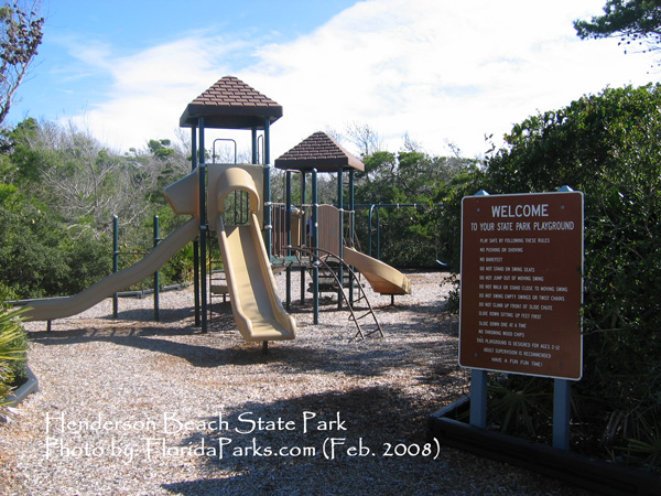 Henderson Beach State Park Playground  Photo