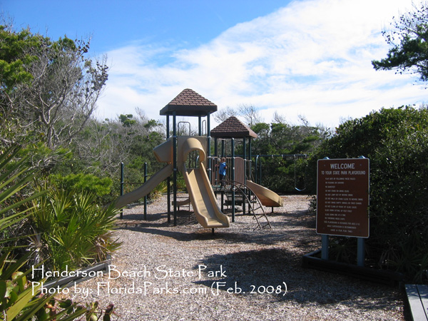 Henderson Beach State Park Playground Photo