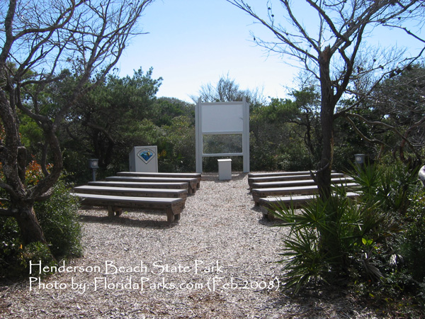 Henderson Beach State Park Campground Facility
