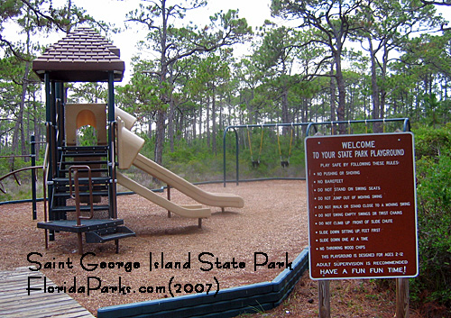 Saint George Island State Park Playground Photos