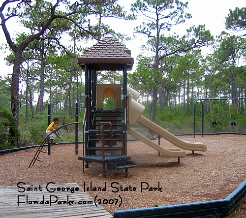 Saint George Island State Park Playground Photos