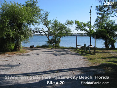 Saint Andrews State Park Panama City Beach, Florida USA